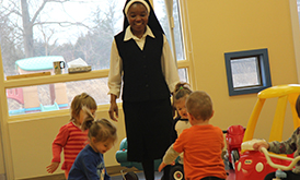 Waterdown Infant Jesus Daycare Activity